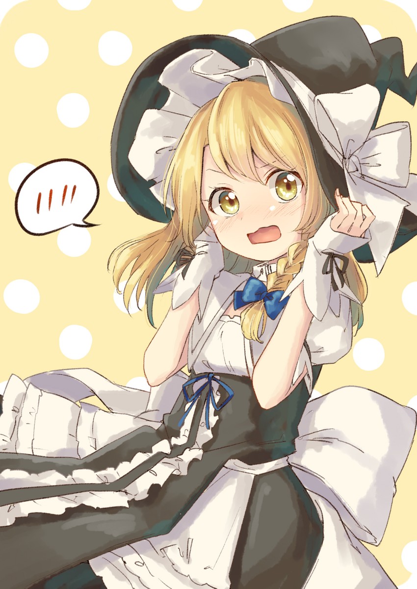 kirisame marisa (touhou and 1 more) drawn by ksk_(semicha_keisuke)