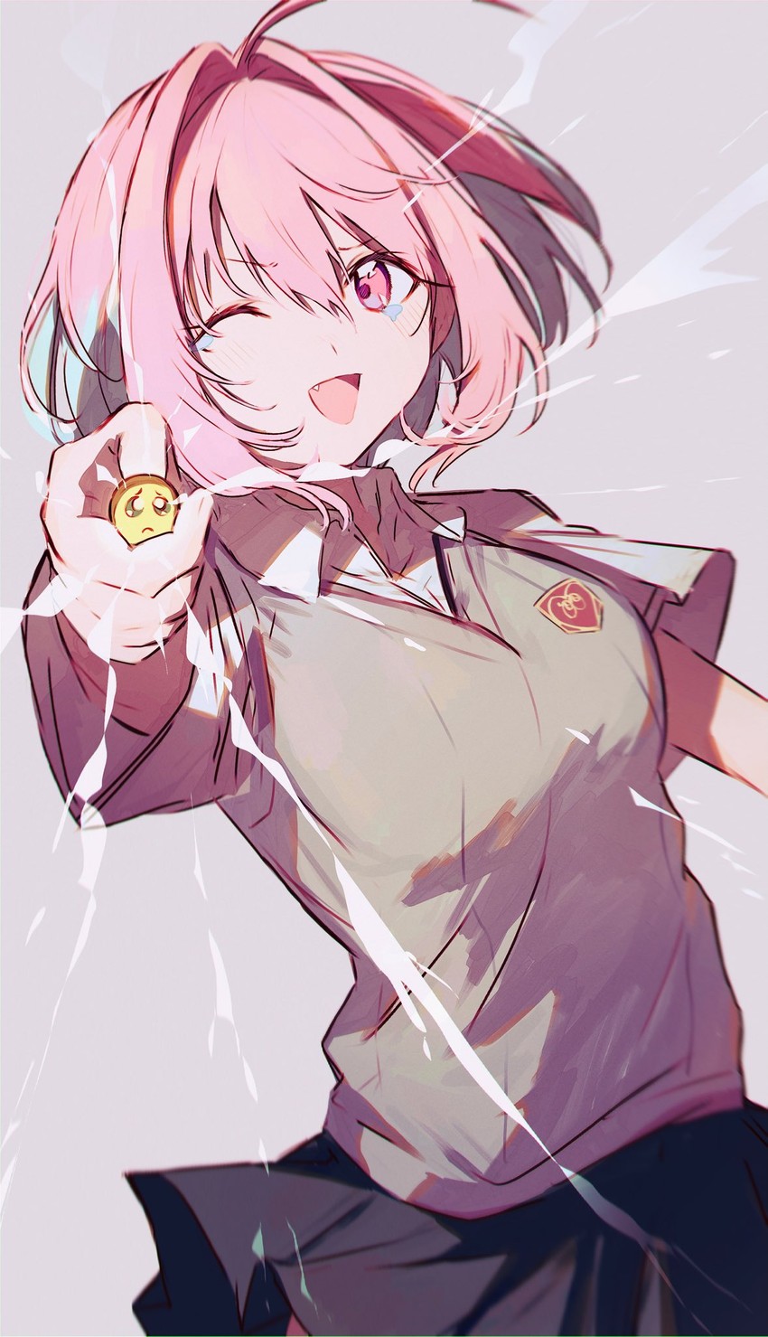 misaka mikoto and yumemi riamu (idolmaster and 3 more) drawn by hamachamu