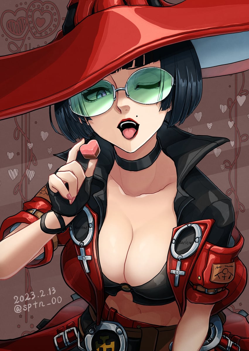 i-no (guilty gear and 1 more) drawn by sptn_00