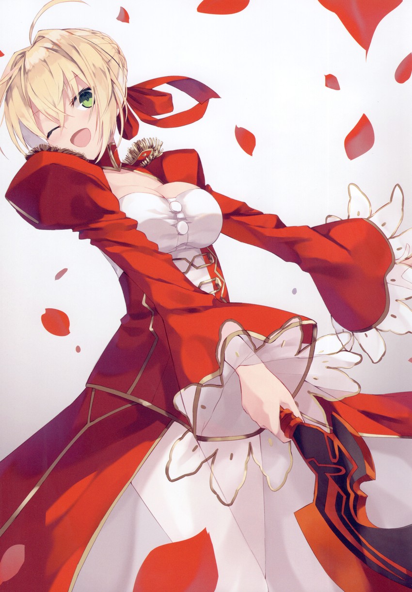 nero claudius (fate and 1 more) drawn by nagishiro_mito