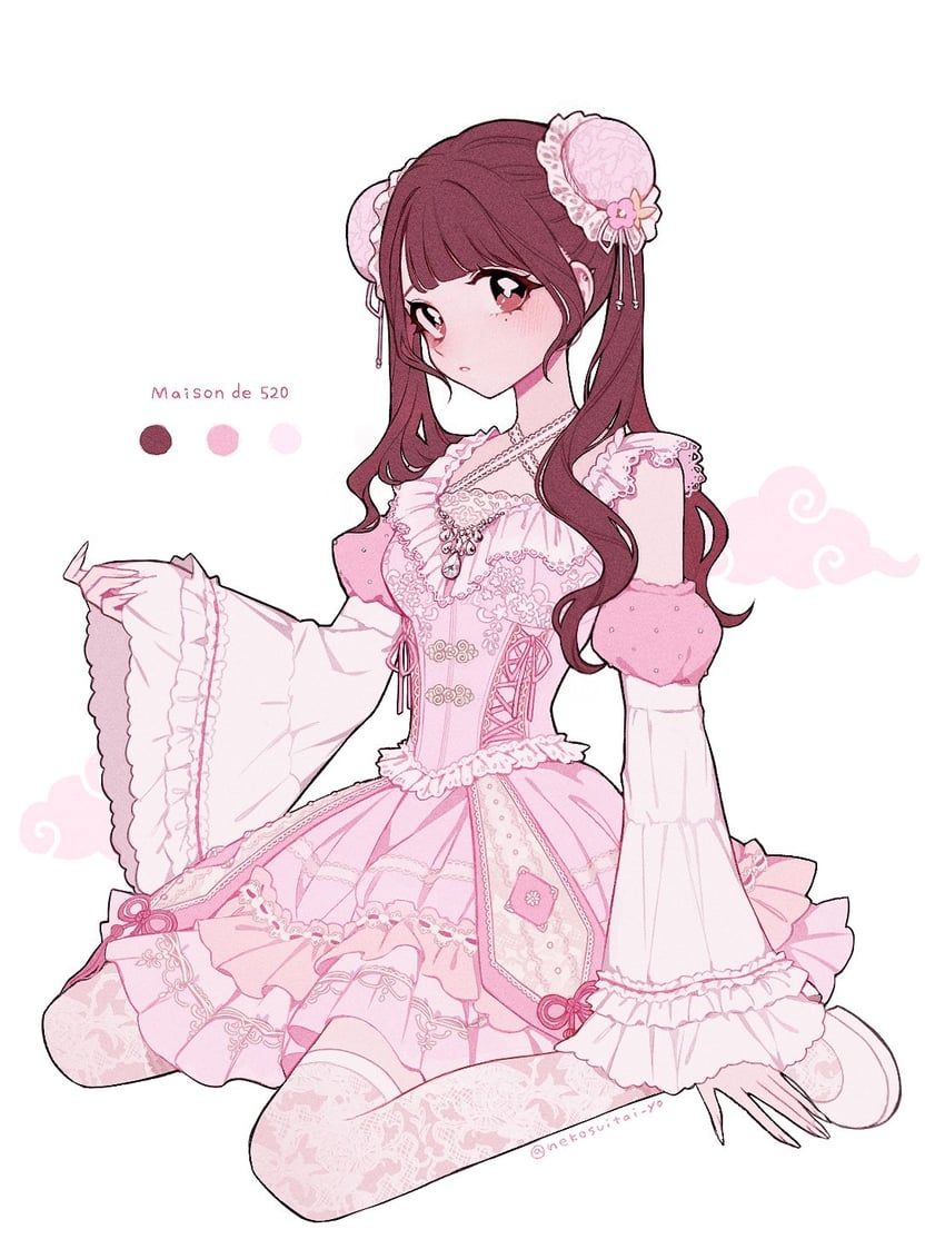 chiba yuna (real life and 1 more) drawn by nekosuitai_yo