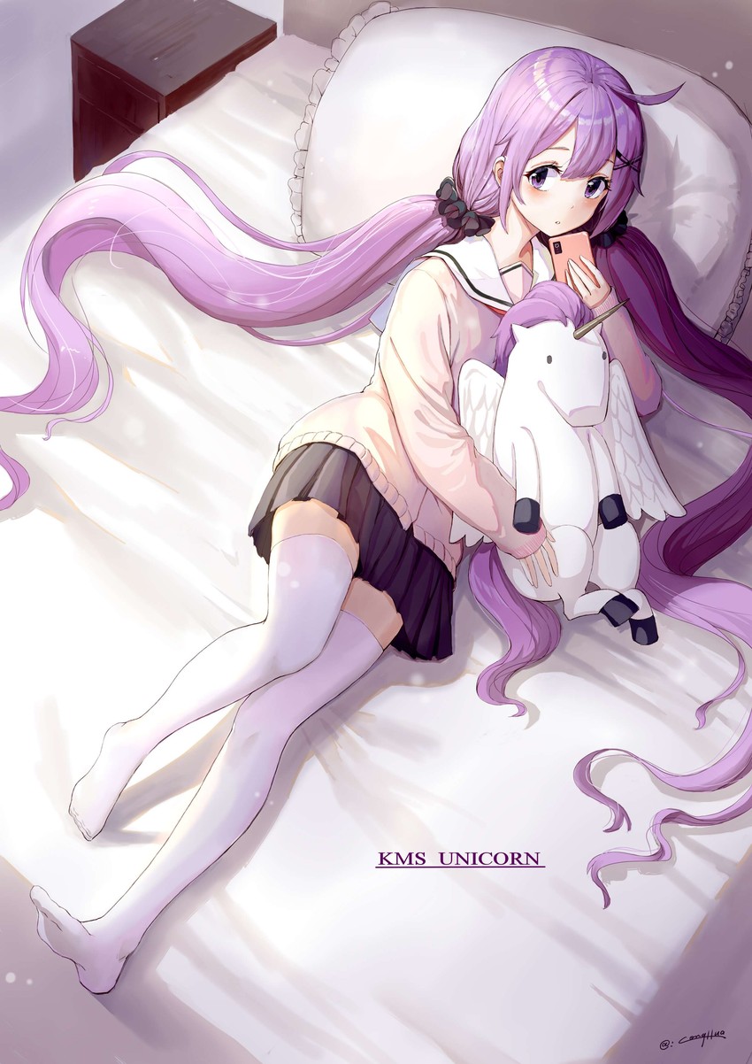 unicorn (azur lane) drawn by conghua_jiang