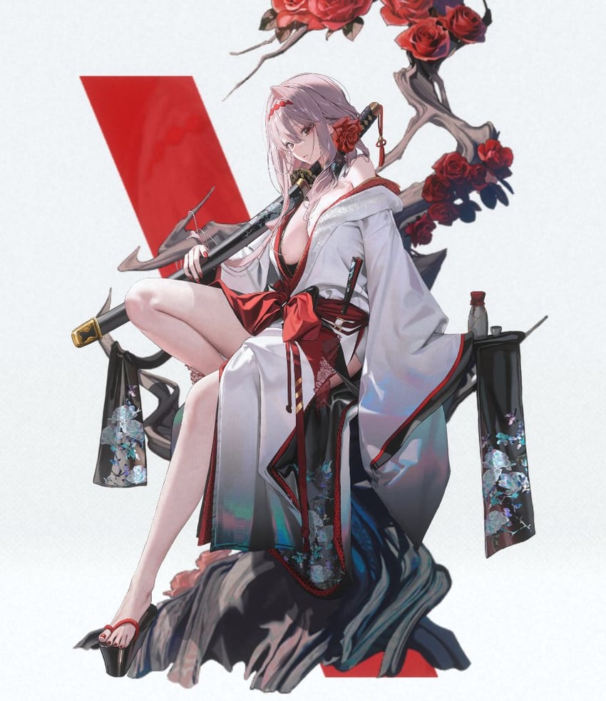 scarlet (goddess of victory: nikke) drawn by dore_(gilles_dore)