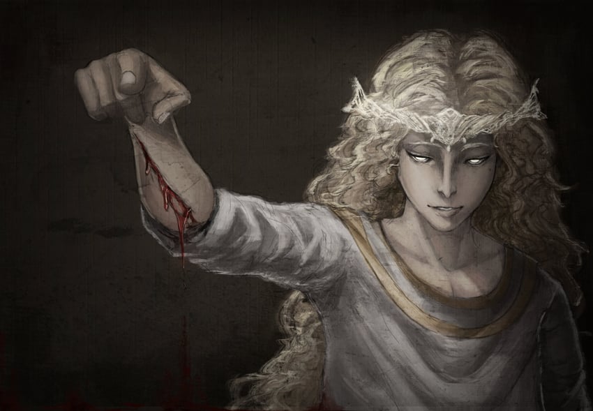 miquella (elden ring and 1 more) drawn by satsu-strive