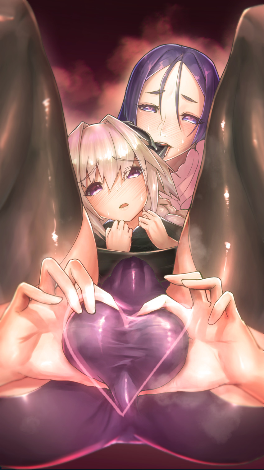 astolfo and minamoto no raikou (fate and 2 more) drawn by akimoto_janome