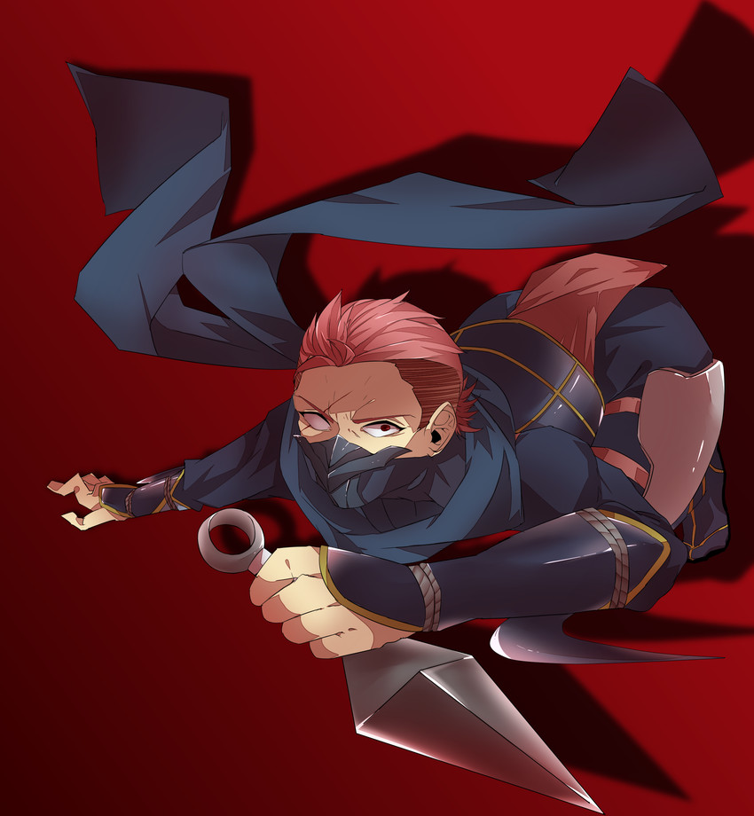 saizo (fire emblem and 1 more) drawn by boke_kyatatsu