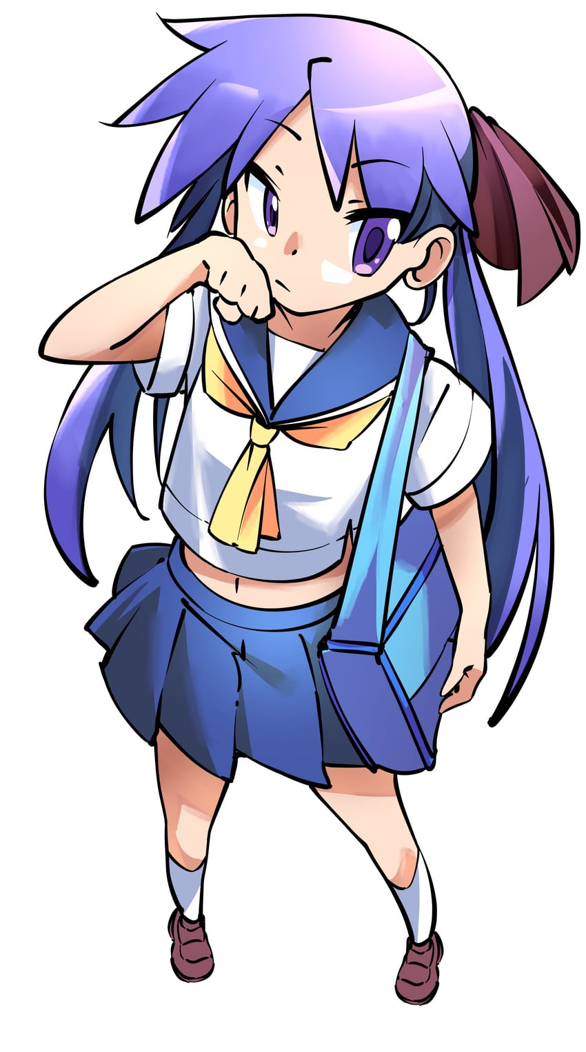 hiiragi kagami (lucky star and 1 more) drawn by majormilk