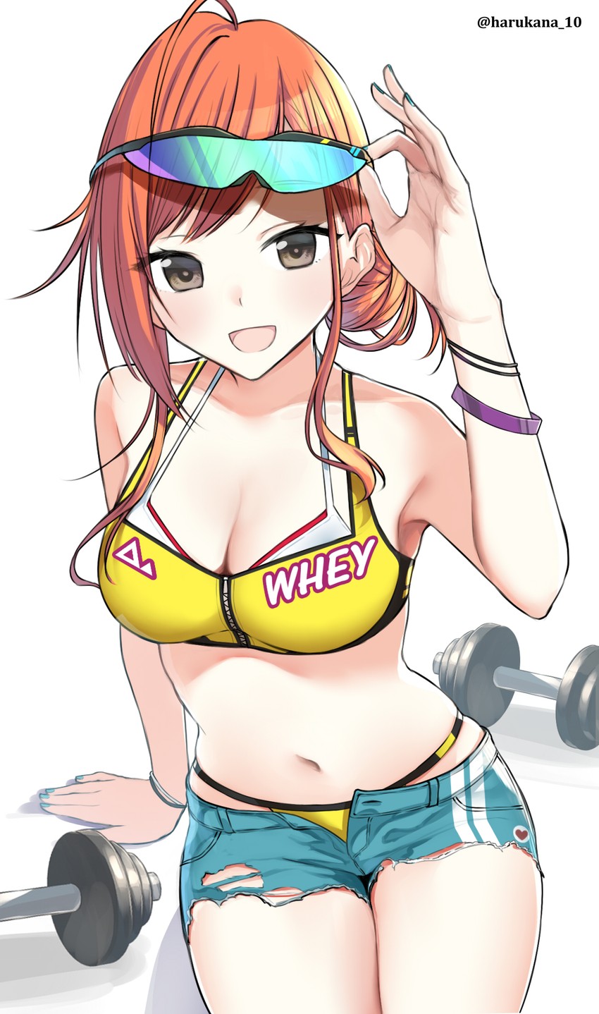 arisugawa natsuha (idolmaster and 1 more) drawn by harukana_(harukana_10)