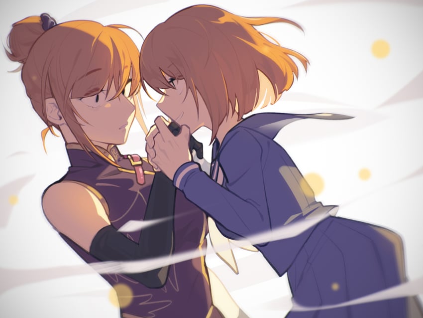 eva beatrice and ushiromiya eva (umineko no naku koro ni) drawn by tian_niunai_hezi