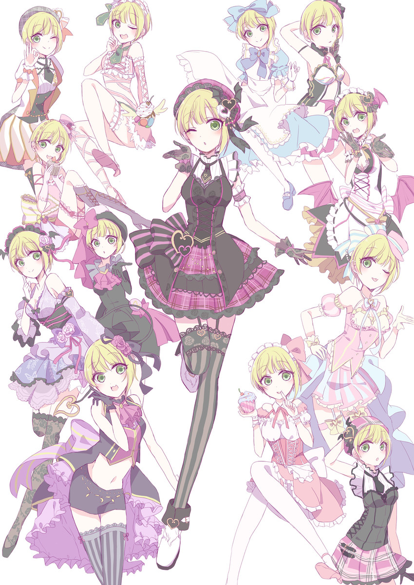 miyamoto frederica (idolmaster and 2 more) drawn by ajiwo