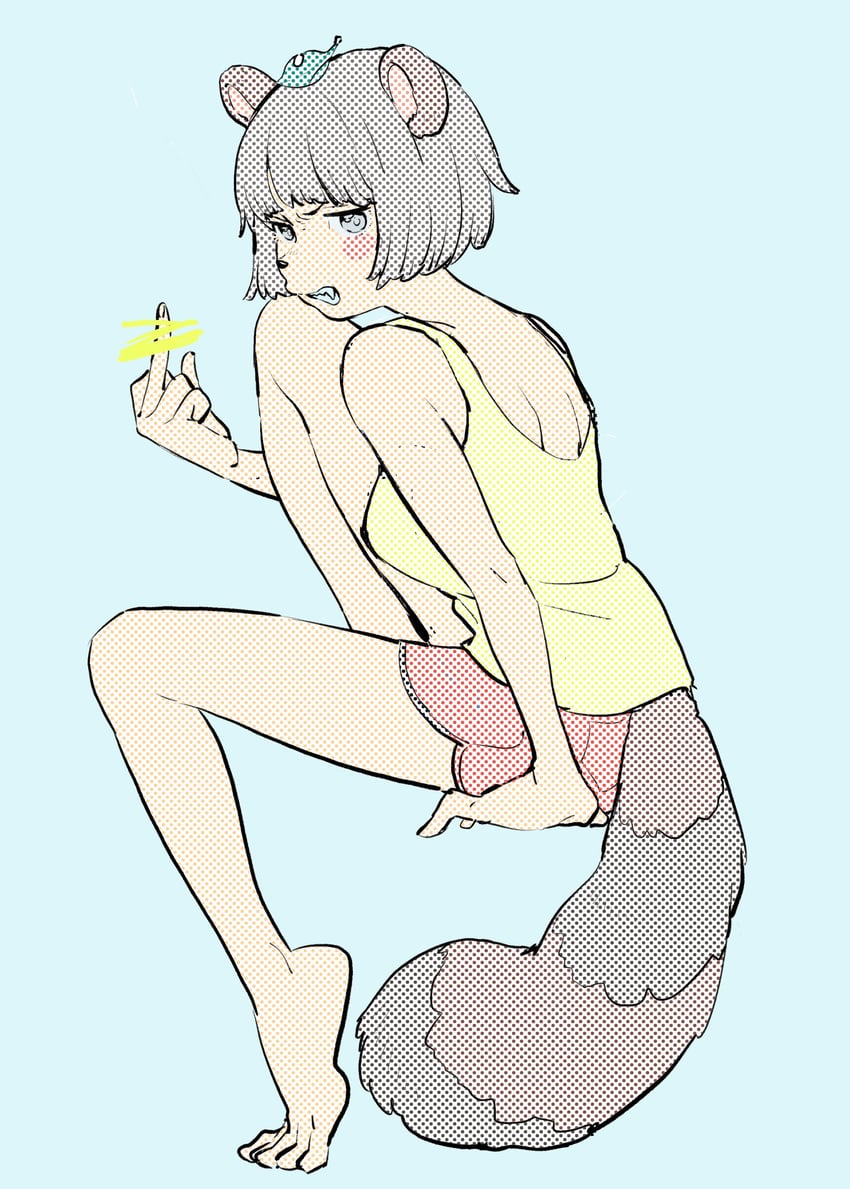 ponpoko (mode aim) drawn by ohitori_(o_hitori_sama_1)