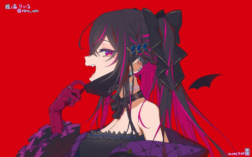 himenomori riiru (vampire and 1 more) drawn by kouyamamoto