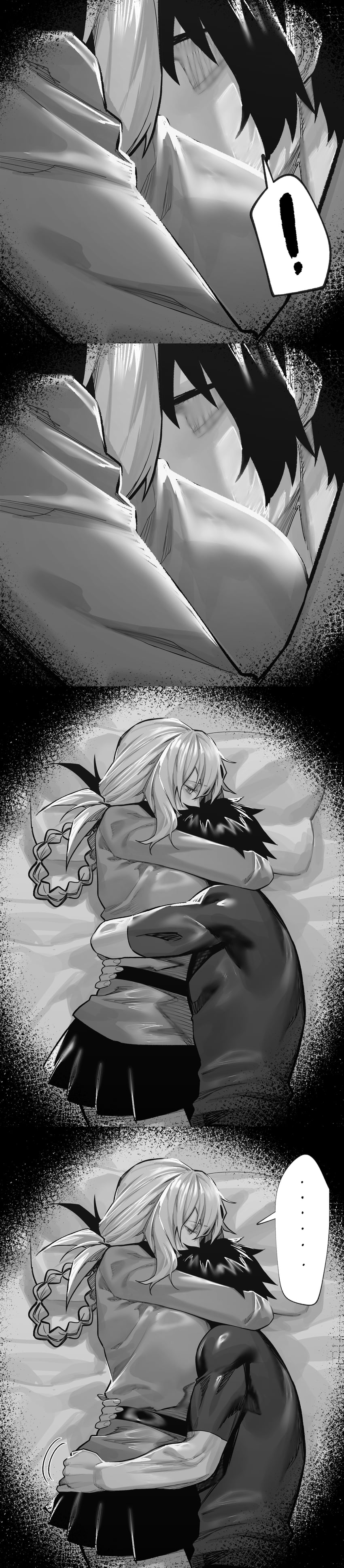 fujimaru ritsuka and florence nightingale (fate and 1 more) drawn by hxd