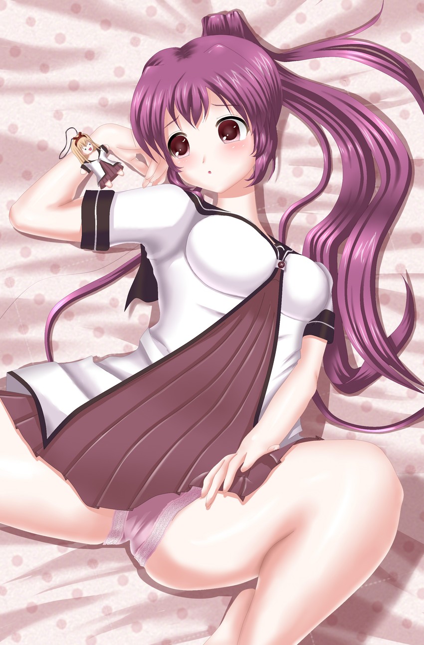 toshinou kyouko and sugiura ayano (yuruyuri) drawn by yukimura_chisa