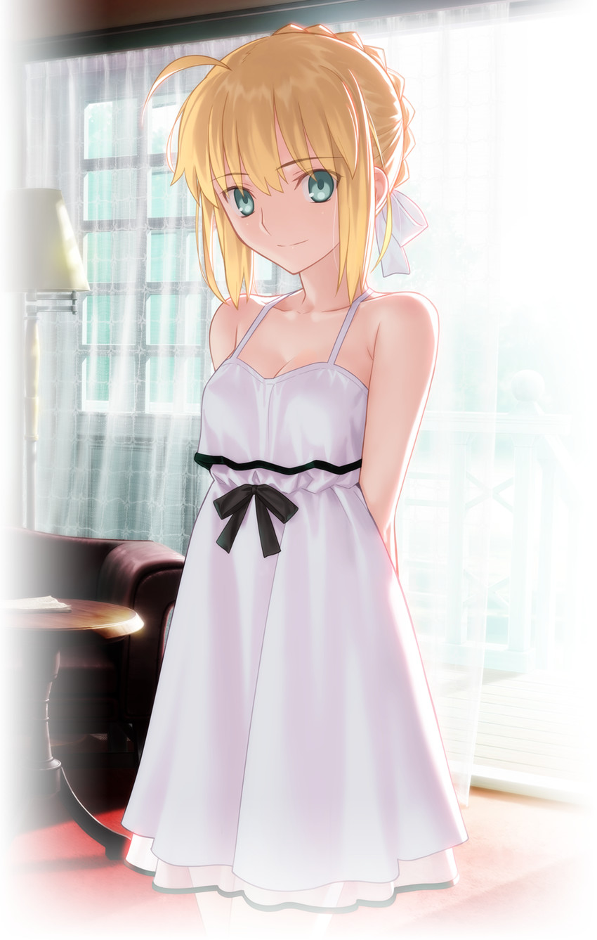 artoria pendragon and saber (fate and 1 more) drawn by takeuchi_takashi