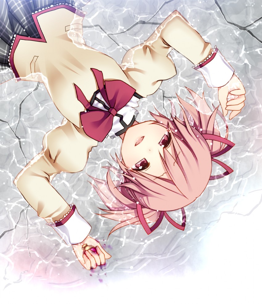 kaname madoka (mahou shoujo madoka magica) drawn by masaru.jp