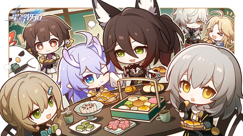 trailblazer, stelle, jing yuan, jingwei, yanqing, and 4 more (honkai and 1 more)