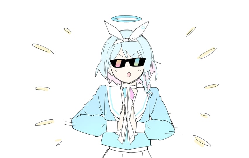 arona (blue archive and 1 more) drawn by kankan33333