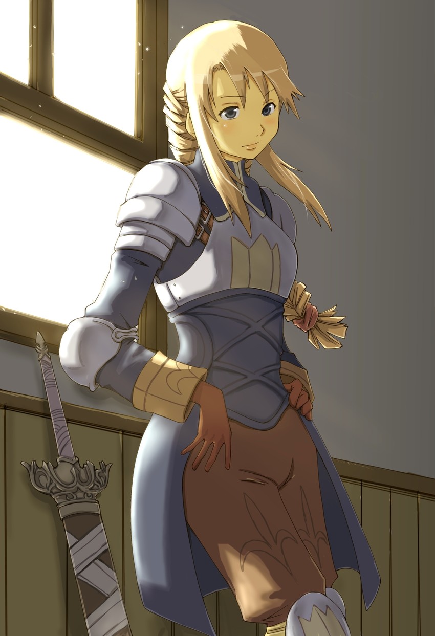 agrias oaks (final fantasy and 1 more) drawn by mocha_(monocromer)