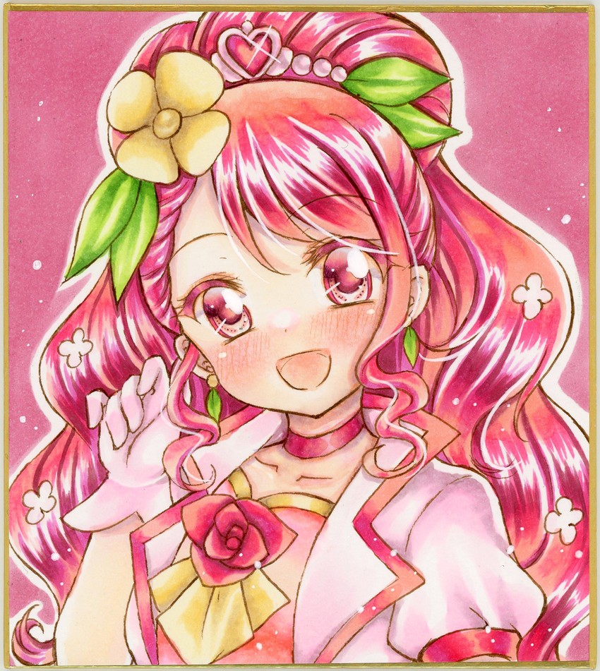 hanadera nodoka and cure grace (precure and 1 more) drawn by nekofish666