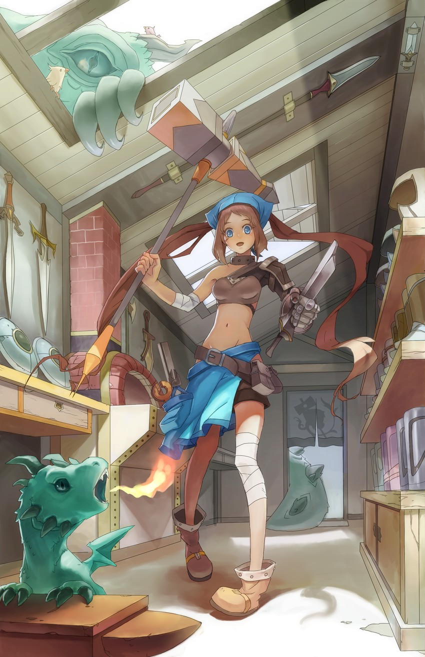pixiv fantasia and 1 more drawn by lascalis