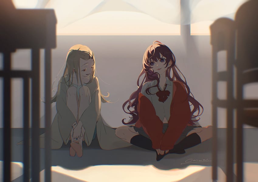 ichinose shiki and shinosawa hiro (idolmaster and 2 more) drawn by nininiwa2