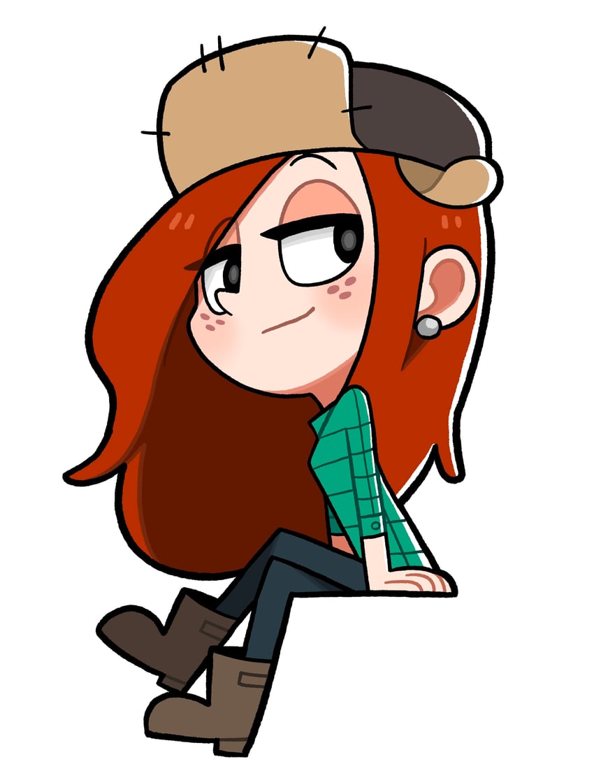 wendy corduroy (gravity falls) drawn by n_k_m