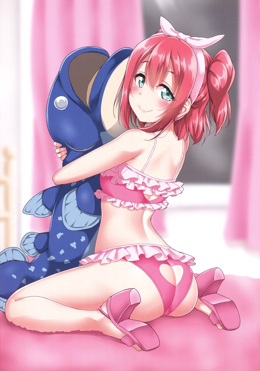 kurosawa ruby (love live! and 1 more) drawn by yopparai_oni