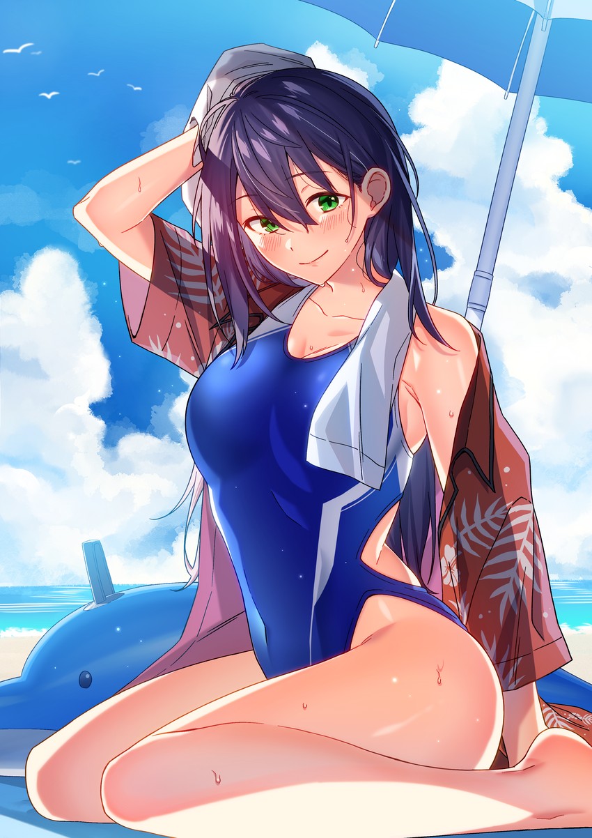kenmochi touya and kenmochi touko (nijisanji) drawn by kujou_(akn2_0928)