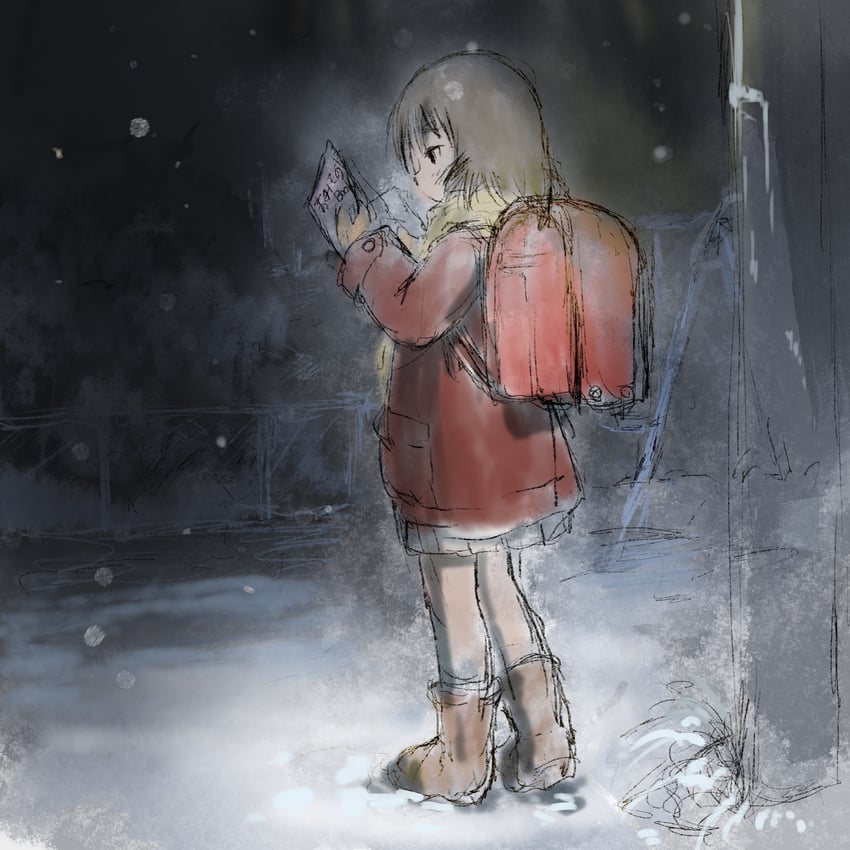 hinazuki kayo (boku dake ga inai machi) drawn by guma