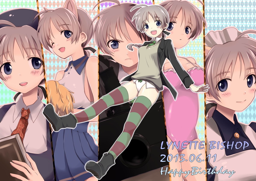 lynette bishop (world witches series and 1 more) drawn by azumada
