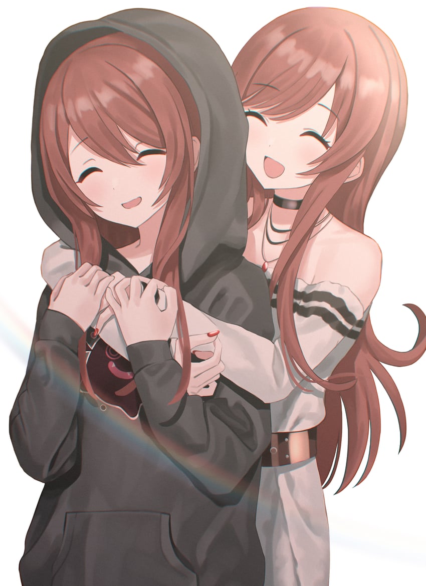 osaki amana and osaki tenka (idolmaster and 1 more) drawn by andoplus