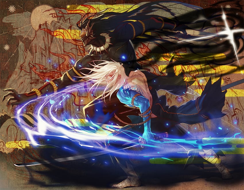 male slayer, ghostblade, and ghost slayer (dungeon and fighter) drawn by ven0305