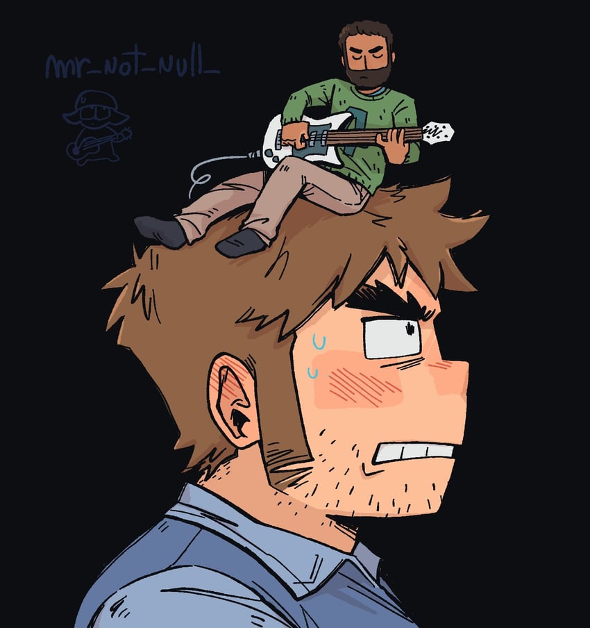 stephen stills and joseph (scott pilgrim) drawn by null_(mr_not_null)