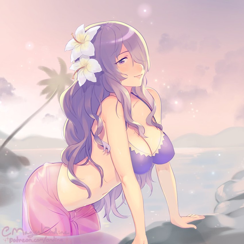 camilla (fire emblem and 2 more) drawn by roarke_(lavenderincubus)