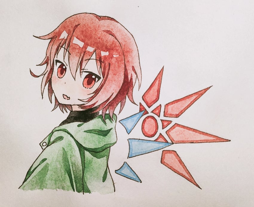 shitodo hooaka (len'en) drawn by maobu_maobu