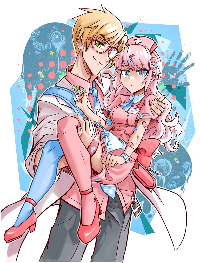 bianca abercrombie and doctor albright (clinic of horrors) drawn by merryweather and pokurimio