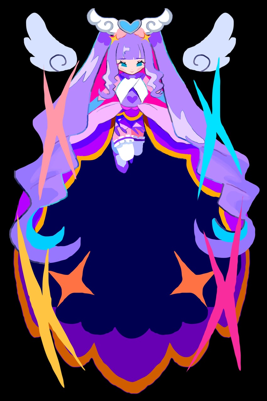 ellee-chan and cure majesty (precure and 1 more) drawn by noniha