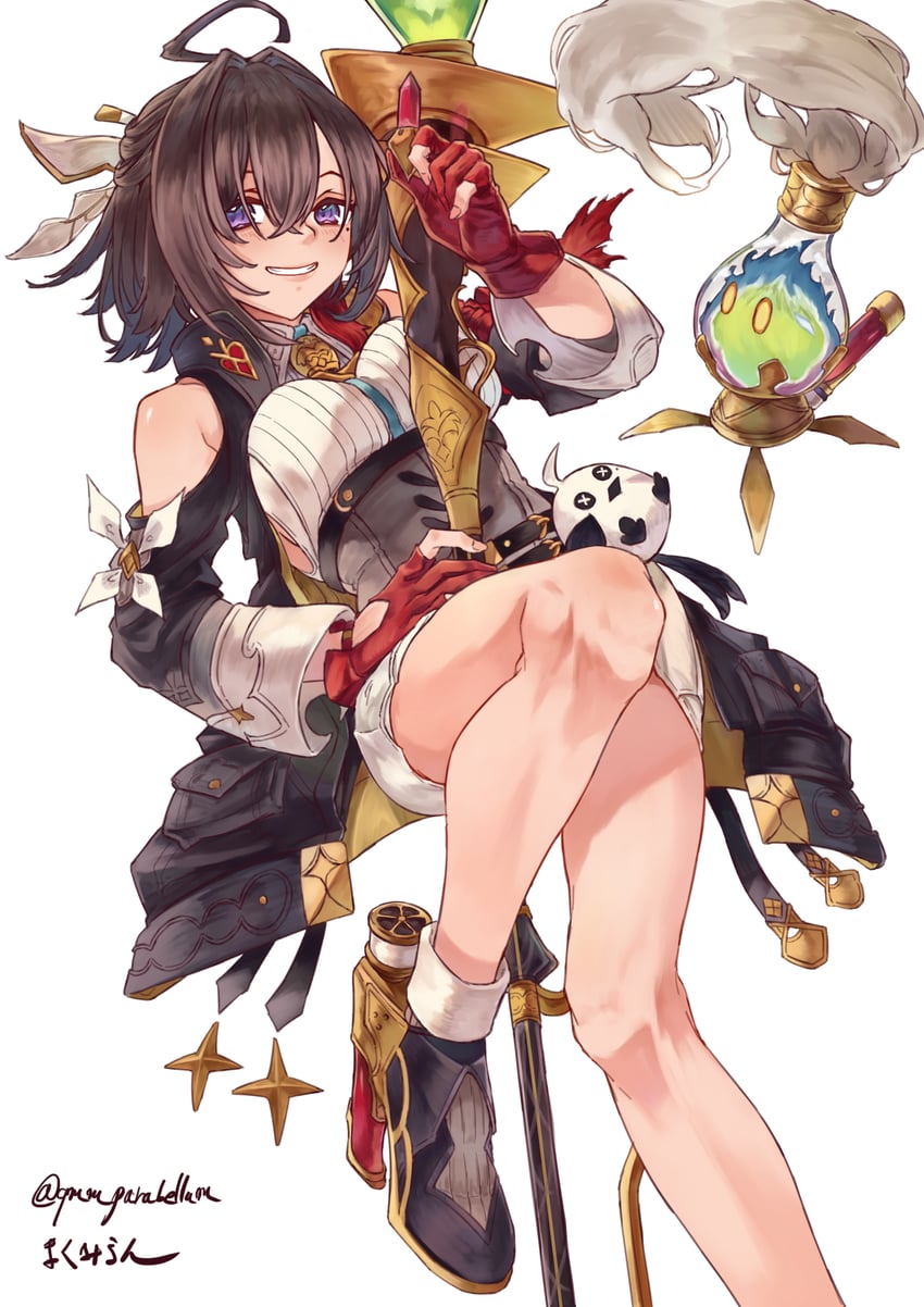 yumia liessfeldt and flammi (atelier and 1 more) drawn by qmmparabellum