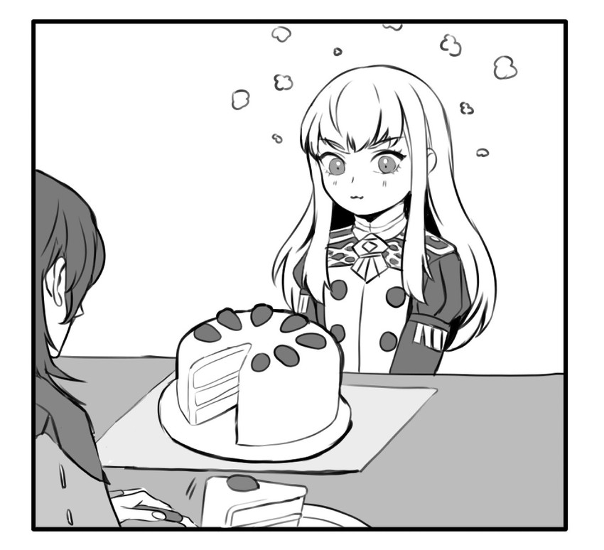 female byleth and lysithea von ordelia (fire emblem and 1 more) drawn by radiostarkiller