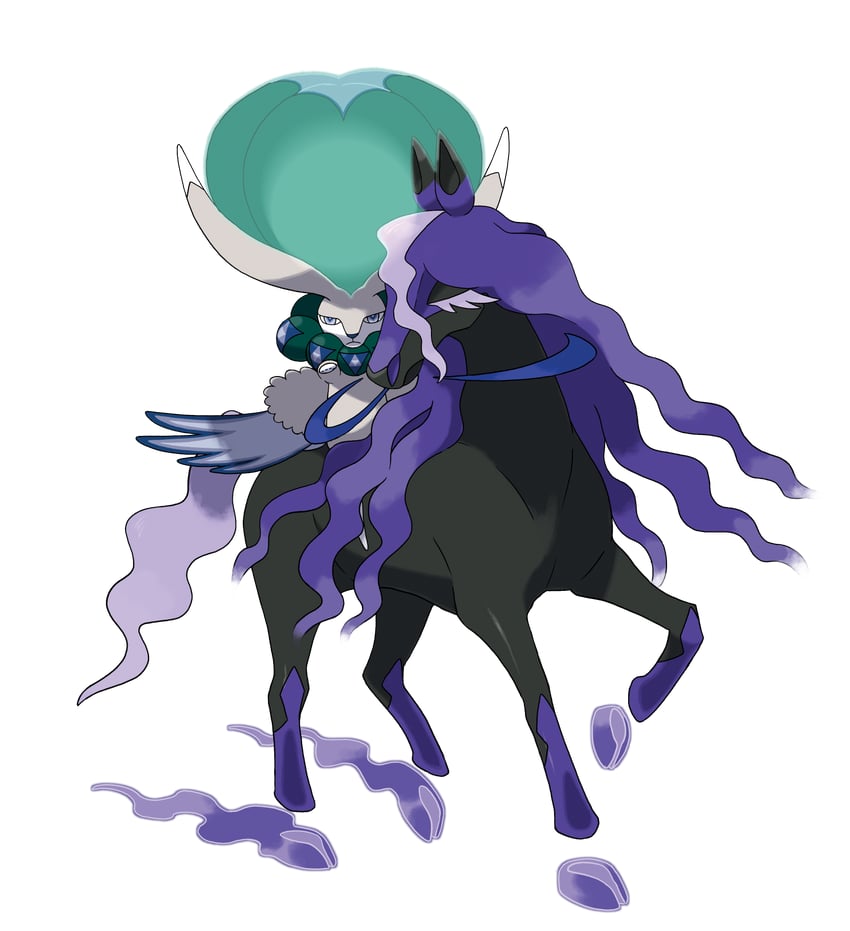 calyrex and spectrier (pokemon and 1 more)