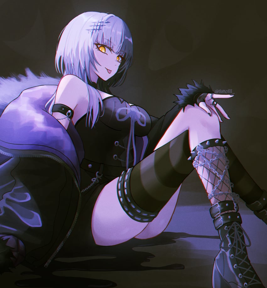 shiori novella (hololive and 1 more) drawn by sumosumo
