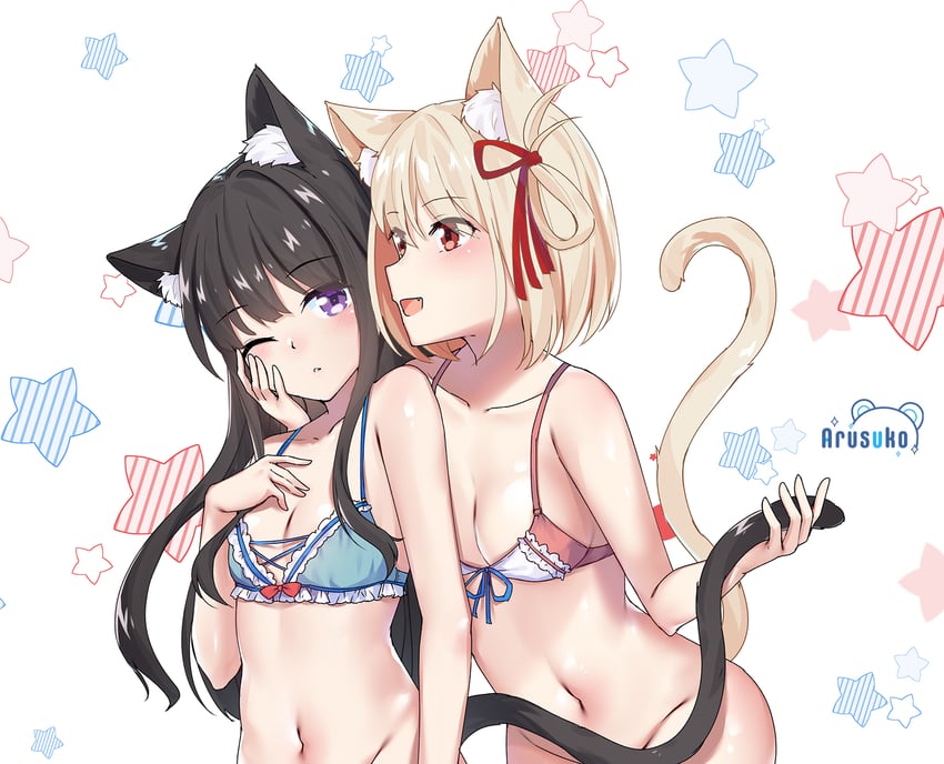 nishikigi chisato and inoue takina (lycoris recoil) drawn by arusuko