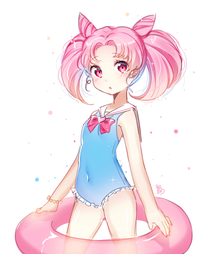 chibi usa (bishoujo senshi sailor moon) drawn by moong_gya