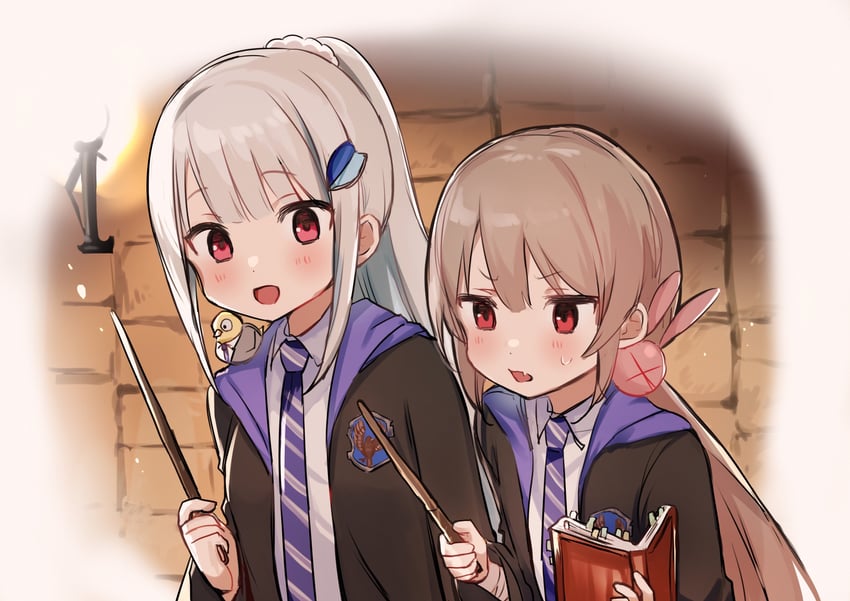 lize helesta, natori sana, and sebastian piyodore (nijisanji and 1 more) drawn by neku01n