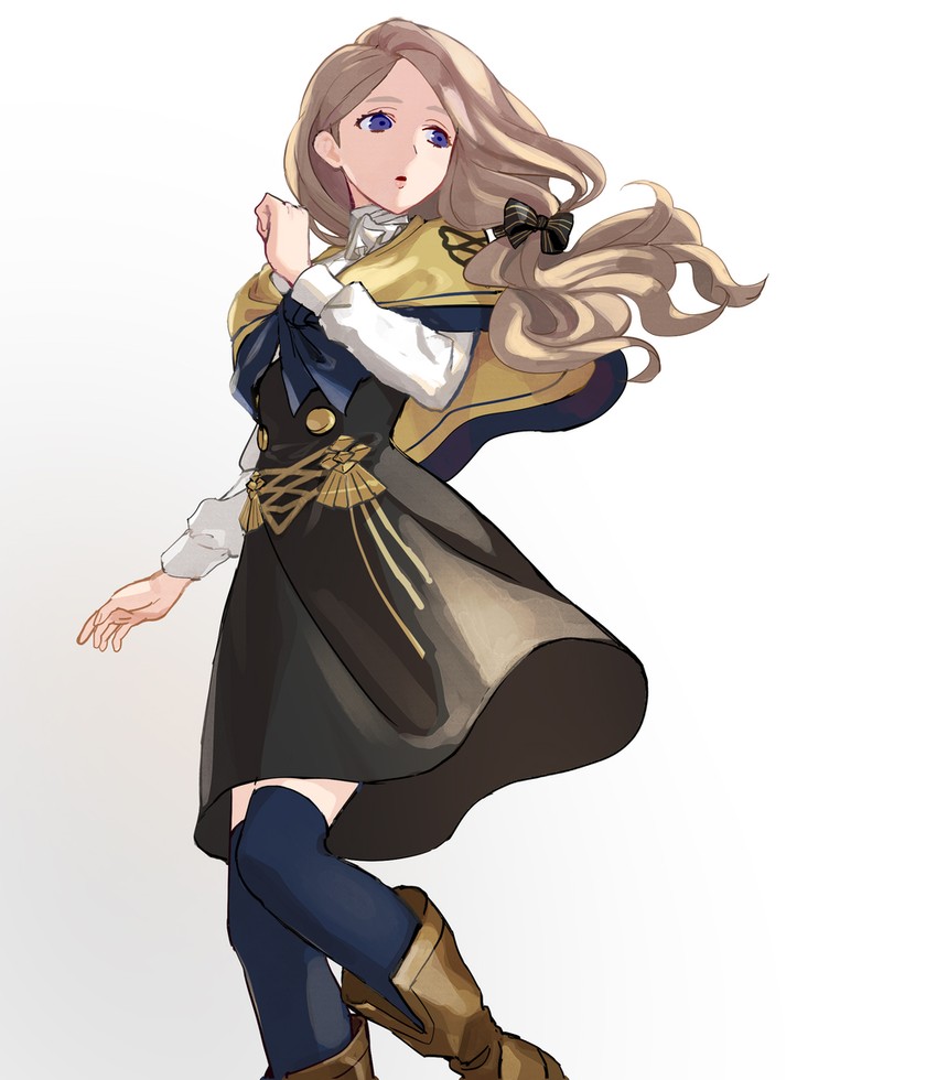 mercedes von martritz (fire emblem and 1 more) drawn by mikami