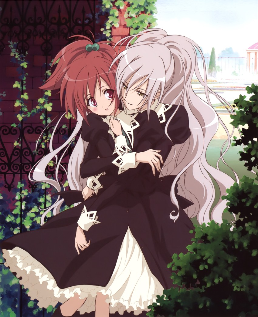 aoi nagisa and hanazono shizuma (strawberry panic!) drawn by sakai_kyuuta