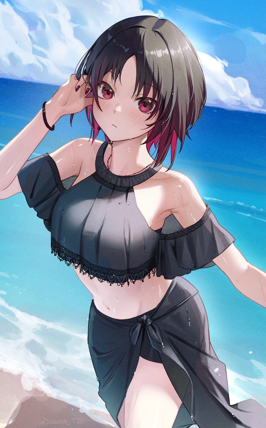 kisaragi ren (vspo! and 1 more) drawn by sooon