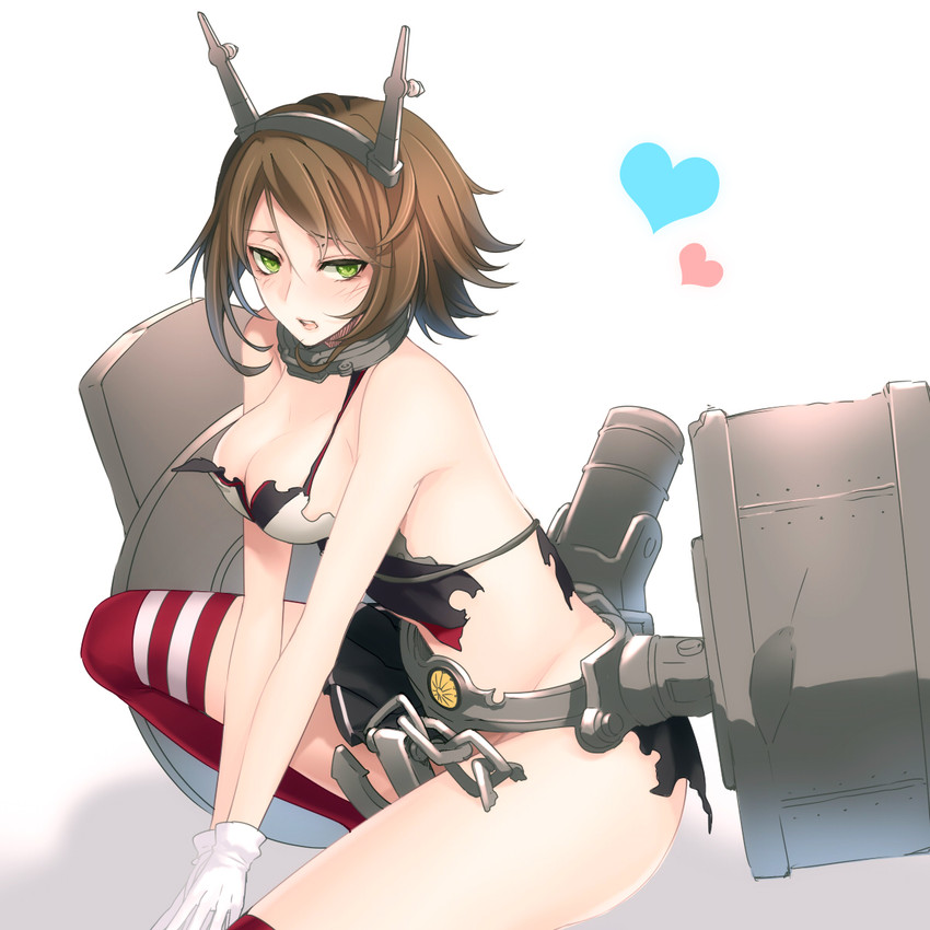 mutsu (kantai collection) drawn by tokikane_mikan