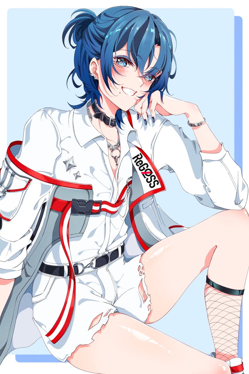 hiodoshi ao (hololive and 1 more) drawn by kentotto
